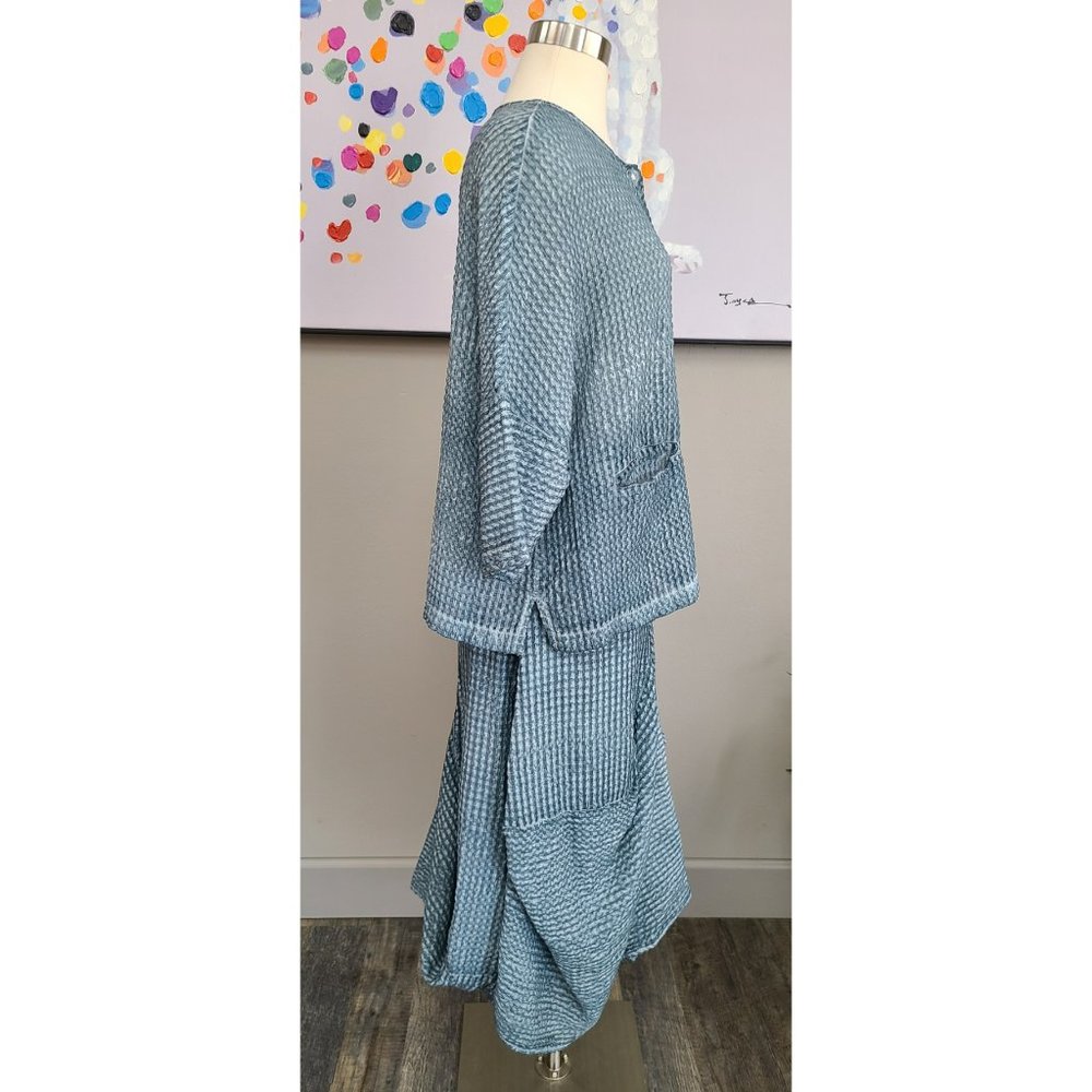 Grizas Blue Skirt Set - Picture 3 of 15